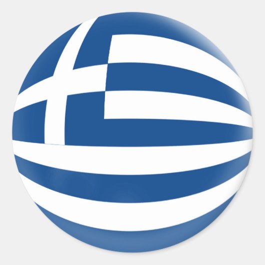 20 petits autocollants drapeau grec (Devant)