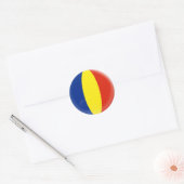 20 petits autocollants Roumanie drapeau roumain (Enveloppe)