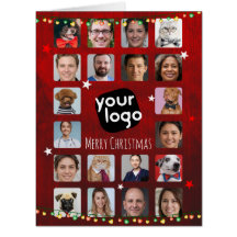 20 Photos Joyeux Noël De La Carte De Marque De L'É