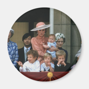 20 Prince William Buckingham Palace 1985 Magneet