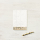 20 reuzel 19 post-it® notes (Op bureau)