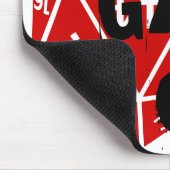 20 Sided Die - Gamer Muismat (Hoek)