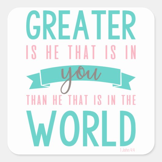 20 Stickers Chrétiens Verse Bible (Devant)