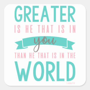 20 Stickers Chrétiens Verse Bible