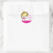 ♥ 20 STICKERS ♥ Cute Rose Princess Ballet girl (Sac)