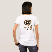 @-20 T-SHIRT (Achterkant volledig)
