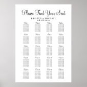 20 Tableau Grandes Sièges Mariages (Devant)