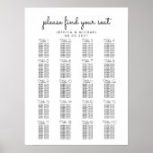 20 Tableau Grandes Sièges Mariages (Devant)