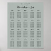 20 Tableau Tableau Siège Sage Vert (Devant)