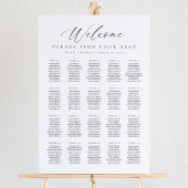 20 Tableaux Bienvenue Tableau des sièges