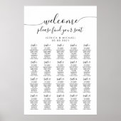 20 Tables Accueil Mariage 200 Invités Tableau de s (Devant)