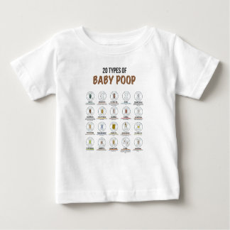20 types de t-shirt Baby Poop (6mos)