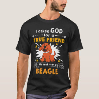 20 vroeg God ware vriend een Beagle T-shirt