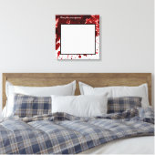 20 "x20" Signature Canvas Bloed Splatter Vampire G Afdruk (Insitu (Slaapkamer))