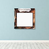 20 "x20" Signature Canvas Cowboy laarzen Schuur Ho (Insitu (Houten vloer))