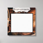 20 "x20" Signature Canvas Cowboy laarzen Schuur Ho (Voorkant)