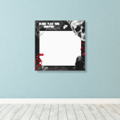 20 "x20" Signature Canvas Haunting Adeline Zade Me (Insitu (Houten vloer))