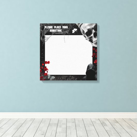 20 "x20" Signature Canvas Haunting Adeline Zade Me (Insitu (Houten vloer))