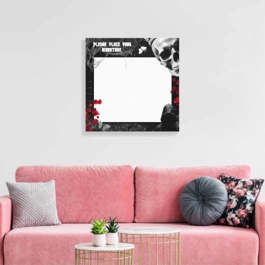 20 "x20" Signature Canvas Haunting Adeline Zade Me (Insitu (Woonkamer))