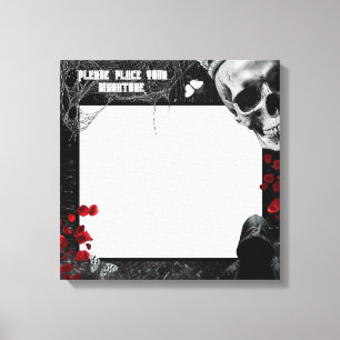 20 "x20" Signature Canvas Haunting Adeline Zade Me Afdruk