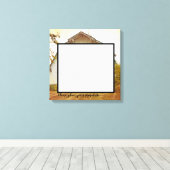 20 "x20" Signature Canvas Zonsondergang Schuur Lan (Insitu (Houten vloer))