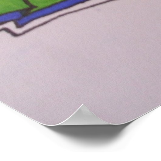 20 x 15 PLUR Graffiti Poster (Coin)