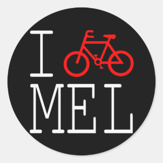 20 x 1½" ronde stickers. Zwarte achtergrond Ronde Sticker