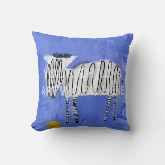 20" x 20" juste coussin $59,95 d'art (Recto)