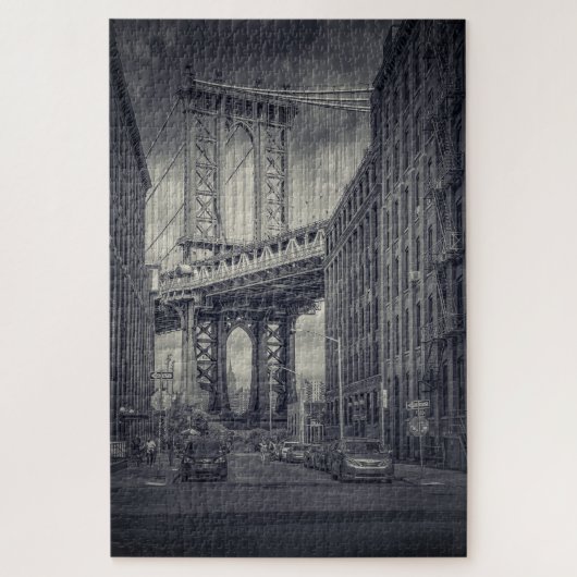 20" x 30", 1014 pieces Manhattan Bridge Legpuzzel (Verticaal)