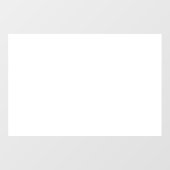 20" x 30" Aangepaste Rechthoekige Raamsticker voor (Vel)