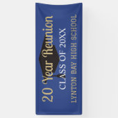 20e Amusement Réunion ! Bannière Réunion personnal (Vertical)