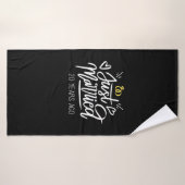 20e anniversaire du Mariage (Serviette de bain)