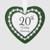 20e anniversaire du Mariage Emerald Conception de  (devant)
