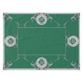 20e anniversaire du Mariage émeraude Nappe (Devant (Horizontal))