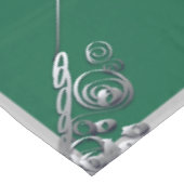 20e anniversaire du Mariage émeraude Nappe (Angle)