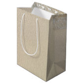 20e Anniversaire Plage Coeurs Moyen Cadeau Sac (Dos Angle)