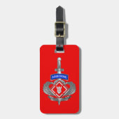 20e Brigade Ingenieurs Bagagelabel (Voorkant verticaal)
