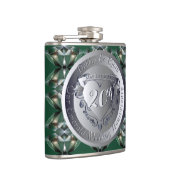 20e Emerald Design Wedding Jubileum Heupfles (Rechts)