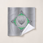 20e Emerald Jubileum Platinum Handdoek (Wasdoekje)