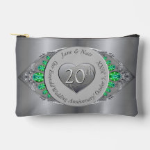 20e Emerald & Platinum bruiloft Jubileum