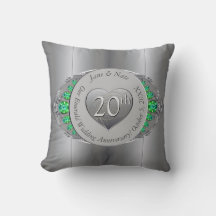 20e Emerald & Platinum bruiloft Jubileum