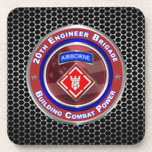 20e Engineer Brigade-Airborne Bier Onderzetter