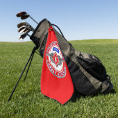20e Engineer Brigade Airborne Golfhanddoek (Groen)