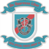 20e groep van speciale strijdkrachten (luchtlandin sticker (Voorkant)