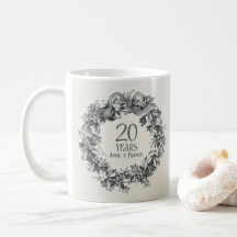 20e huwelijksjubileum vintage antiek stijlvol