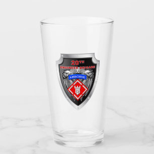 20e Ingenieur Brigade-Airborne Shield Ontwerp Glas