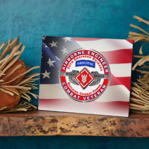 20e ingenieur brigade Combat Veteran Fotoplaat