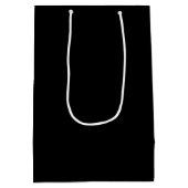 20e jaarsparklers op zwart medium cadeauzakje (Achterkant)