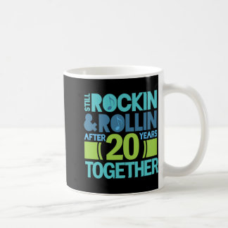 20e Jubileum T-shirt 20 jaar samen Koffiemok