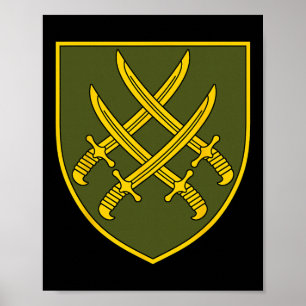 20e Legerkorps (Oekraïne) Oekraïense Militaire Poster